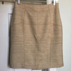 Ann Taylor Silk/Cotton Blend Skirt!